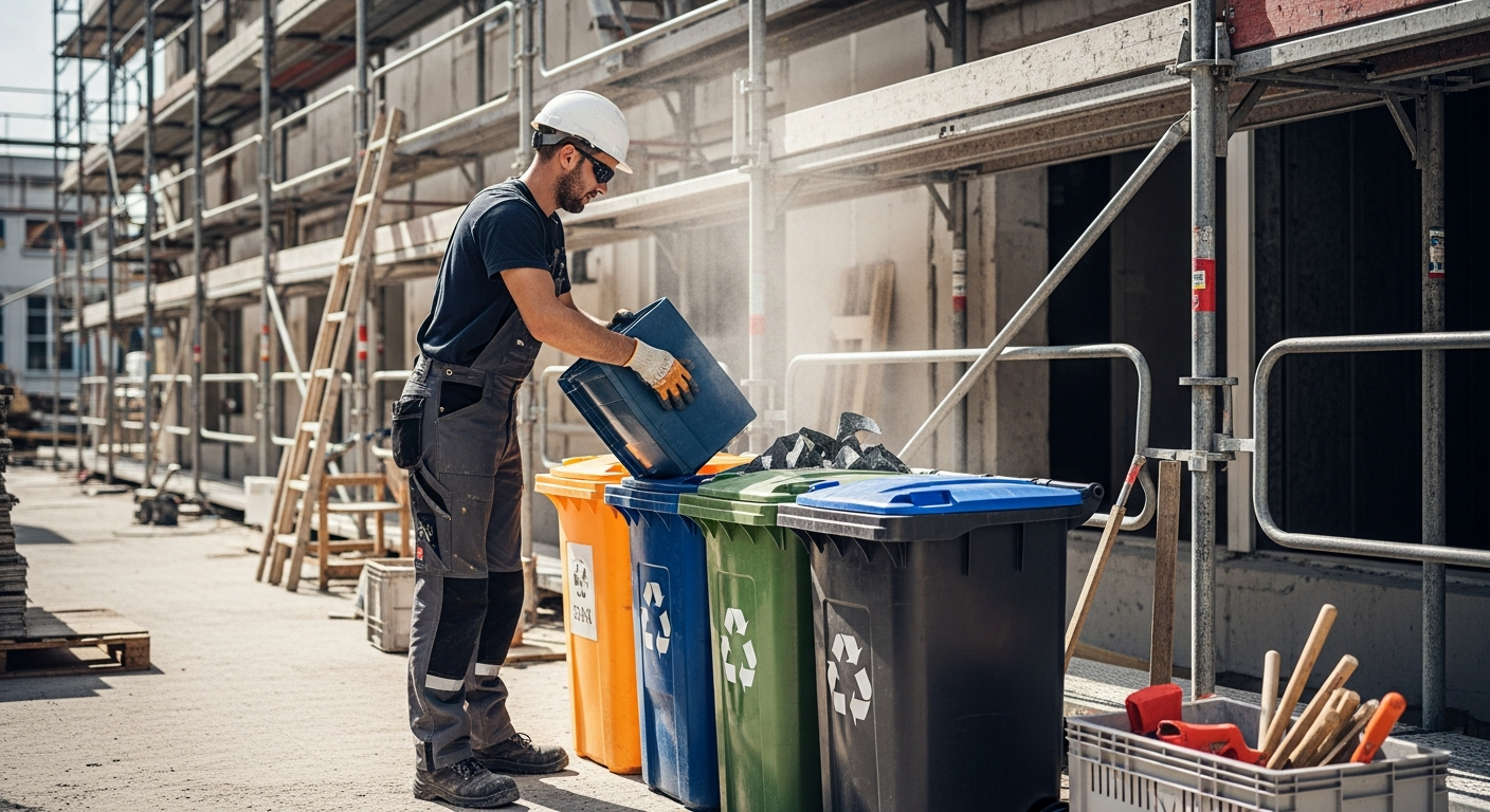 Comment une entreprise de façade gère ses déchets et RSE ?